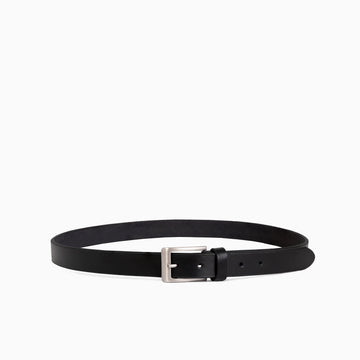 Indy Power Black Hand Made Buff Leather Belt For Women