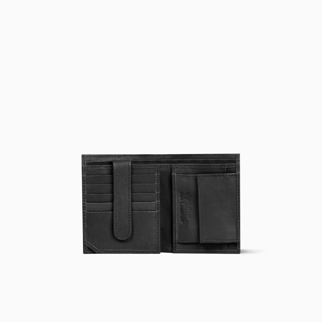 Majestic Black Handmade Leather Wallet