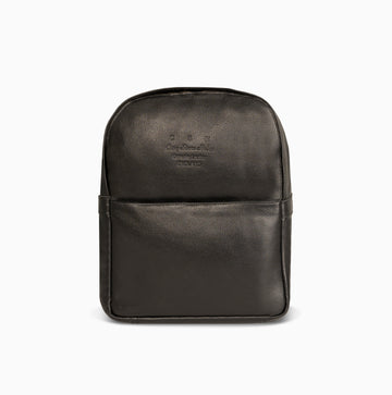 Atlantic Rush Black Small Backpack Hand Made Cow Leather Bag