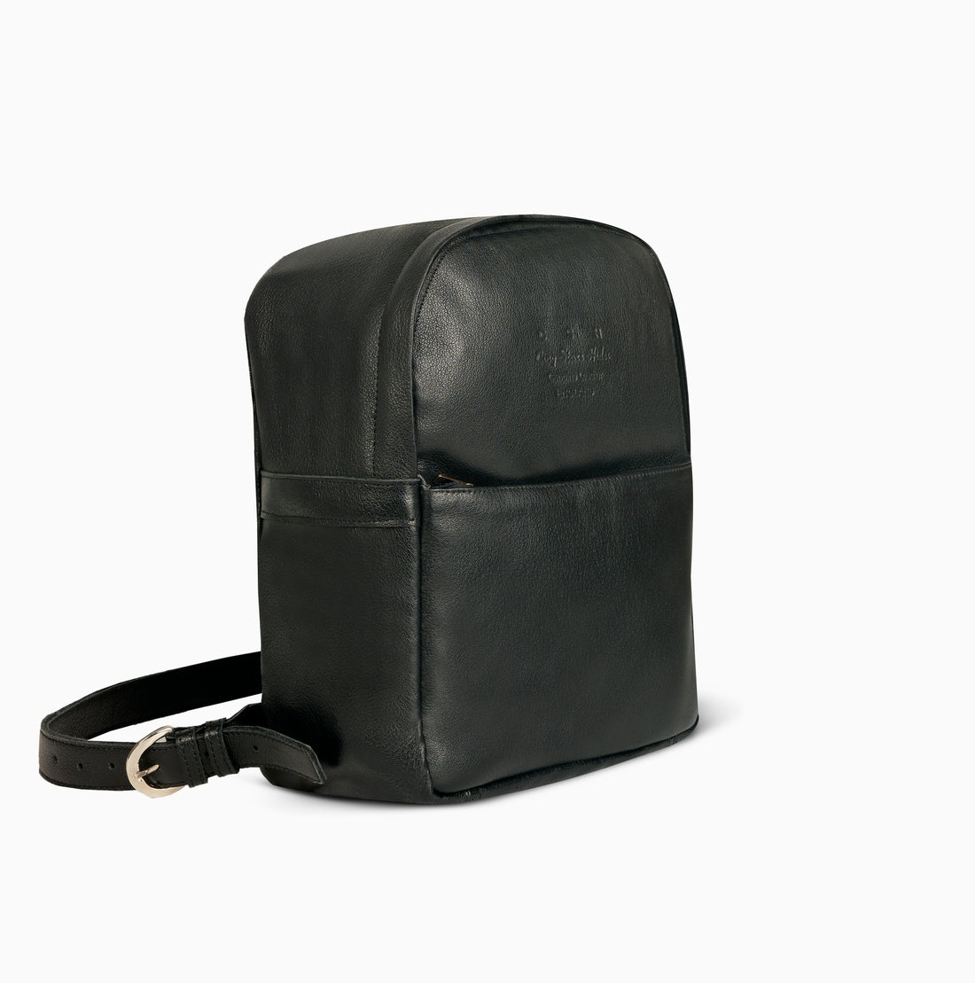 Atlantic Rush Black Small Backpack Hand Made Cow Leather Bag