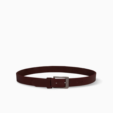 Victoria Chocolate Brown Hand Made Buff Leather Belt For Women