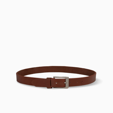 Diana Tan Hand Made Buff Leather Belt For Women
